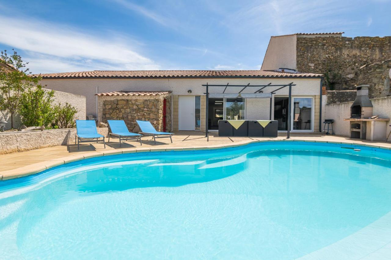 Villa Avec Piscine Et Jaccuzy Bize-Minervois Ngoại thất bức ảnh