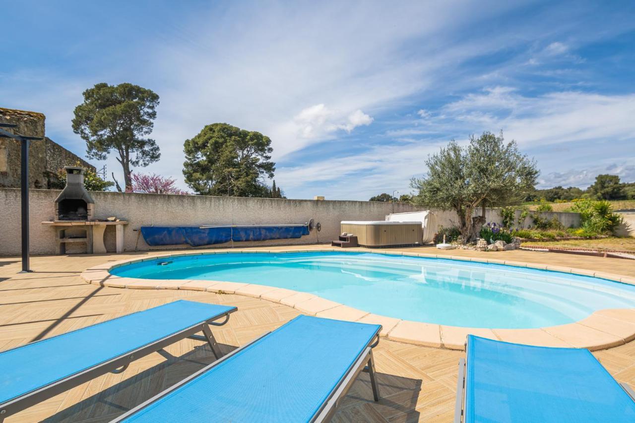 Villa Avec Piscine Et Jaccuzy Bize-Minervois Ngoại thất bức ảnh